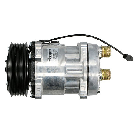 Compresor, climatizare Air-conditioning compressor MASSEY FERGUSON 373 374 383 393 394 THERMOTEC KTT090197