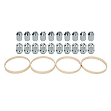 Trusa de montare a jantei de aliaj Fitting kit Y 76x716 N 1/2 UNF K19 CLOSED 1 kit / 4 wheels - B/N qty 20 MAK MAK 8000000856