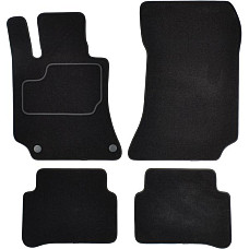 Covoras podea textil Floor mats Velours 4 pcs front/rear set colour neagra MERCEDES E W212 01.09-12.16 Saloon MAMMOOTH MMT A041 MER195 PRM 01