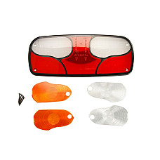 Dispersor, lampa spate Dispersor spate Dreapta/Stanga ECOPOINT set ASPOCK A18-8520-002