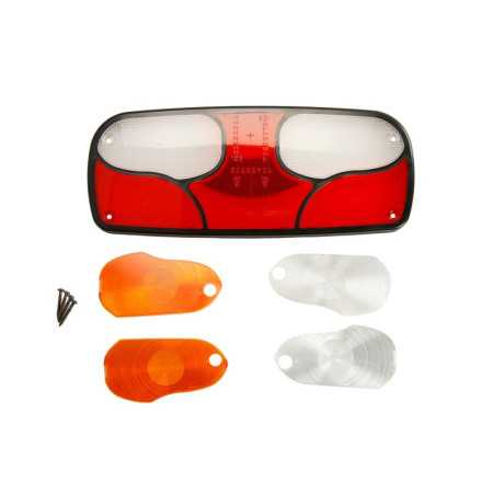 Dispersor, lampa spate Dispersor spate Dreapta/Stanga ECOPOINT set ASPOCK A18-8520-002