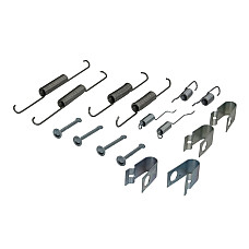 Set accesorii, sabot de frana Set de montaj pantofi de frana NISSAN NISSAN ALMERA II PRIMERA 1.5-2.2D 06.96-11.06 QUICK BRAKE QB105-0811