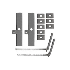 Co de palei Other accessories basket fitting kit for two wheels painted CARGOPARTS 23N2323