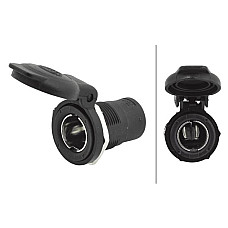 Dulie 24V bricheta soclu Hella cu clapeta HELLA 8JB001 946-082