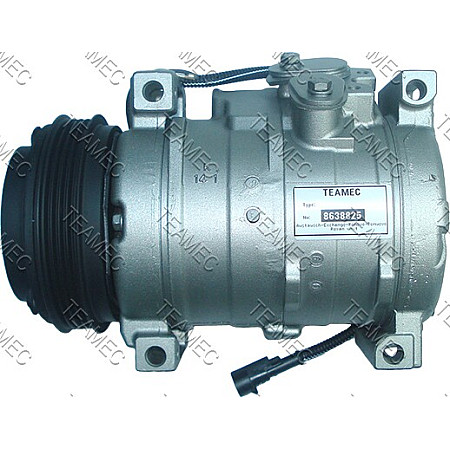 Compresor, climatizare Air-conditioning compressor IVECO DAILY IV DAILY V DAILY VI 2.3D/3.0CNG/3.0D 05.06- TEAMEC TM8638825