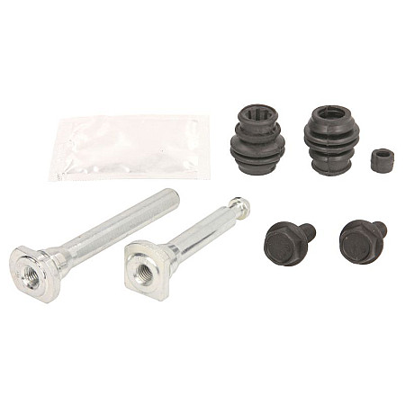 Set bucsi de ghidaj, etrier frana Kit reparare etrier Fata NISSAN QASHQAI II X-TRAIL X-TRAIL III RENAULT ESPACE V GRAND SCENIC IV KADJAR KOLEOS II MEGANE IV SCENIC IV TALISMAN 1.2-2.5ALK 11.13- QUICK BRAKE QB113-0009X
