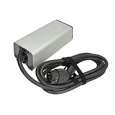 Staie de incarcare, vehicul electric AC charger Wall-mount charger Lumina phases quantity: 3 22kW colour: silver cable type 2 requires Enelion Backplate Enelion Lumina Head Cable Silver ENELION LA-32-3-S-0-C-50-EGR-00