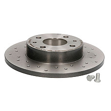 Disc frana Brake disc BREMBO Xtra 1pcs Drilled rear  L/R outer diameter 240 mm thickness 11 mm ABARTH 500 / 595 / 695 500C / 595C / 695C ALFA ROMEO 145 146 155 33 0.7-Electric 09.74- BREMBO 08.5085.1X