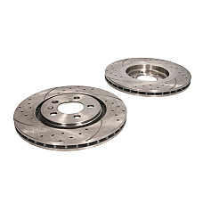 Disc frana de performanta High-efficiency brake disc SPEEDMAX Ventilated Cut-Drilled front  L/R outer diameter 280 mm thickness 22 mm 2pcs SEAT TOLEDO I VW CORRADO GOLF III 1.6-2.9 06.91-04.99 SPEEDMAX 5201-01-0577PTUOTUV