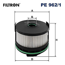 Filtru combustibil MERCEDES C T-MODEL S202 C W202 CLK C209 E T-MODEL S210 E VF210 E W210 M W163 S W220 2.1D-3.2D MERCEDES-BENZ C-CLASS (W202), Sedan, 03.1993 - 05.2000 Filtron PE962