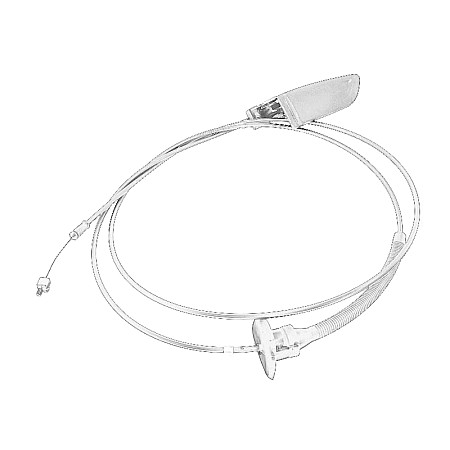 Cablu, capota motor Engine hood cable  CITROEN C5 III 1.6-3.0D 02.08- OE PEUGEOT 7937Q6