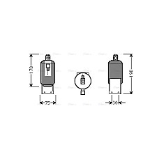 Uscator,aer conditionat Air conditioning drier VW CALIFORNIA T4 CAMPER TRANSPORTER T4 2.4D/2.5/2.8 10.92-04.03 AVA COOLING VND292 AVA