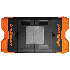 Covor Motorbike mat POLISPORT dimensions: 1800x990 orange plastic folded POLISPORT 8982200002 POL