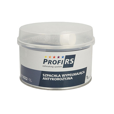 Filler caroserie PROFIRS Umplutura pentru corp umplere - anticoroziva 1l destinat pentru: aluminiu otel zincat culoare: alb PROFIRS 0RS022-1L