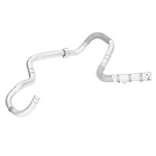 Furtun, schimbator de caldura (incalzire) Heater hose by the dividing wall CITROEN JUMPER II PEUGEOT BOXER 2.2D 03.11- OE FIAT 1394082080