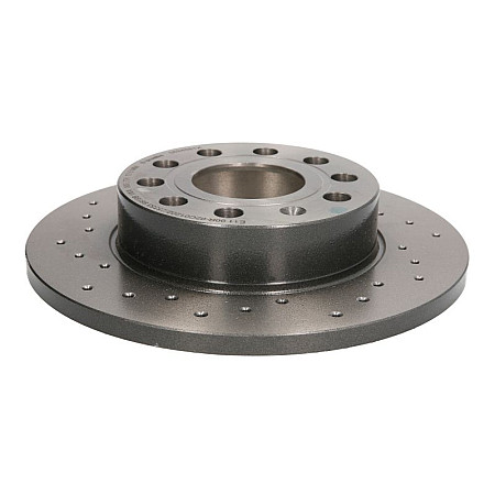 Disc frana Brake disc BREMBO Xtra 1pcs Drilled rear  L/R outer diameter 256 mm thickness 12 mm AUDI A3 SEAT ALTEA ALTEA XL TOLEDO III SKODA OCTAVIA I OCTAVIA II 1.2-3.6 09.00- BREMBO 08.9488.1X