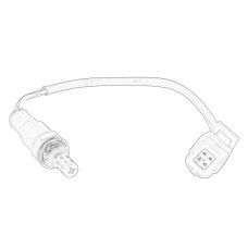 Sonda Lambda Lambda probe after catalytic converter before catalytic converter left side CHRYSLER VOYAGER V DODGE DURANGO JEEP COMPASS GLADIATOR GLADIATOR GRAND CHEROKEE 2.0-6.4 08.06- CHRYSLER 05149171AB