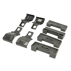 Set montare, portbagaj pavilion Roof rack stands 141671 4 pcs Standard chassis type: SUV FORD KUGA I 2.0D/2.5 02.08-11.12 THULE THU 1671