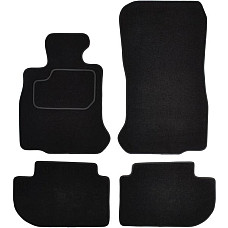 Covoras podea textil Floor mats Velours 4 pcs front/rear set colour neagra BMW 6 F12 6 F13 6 GRAN COUPE F06 12.10-10.18 Cabriolet / Coupe MAMMOOTH MMT A041 BM215 PRM 01