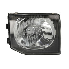Far Lampa frontala Dreapta H4 electric manual fara motoras culoare insert: cromat MITSUBISHI PAJERO II PAJERO SPORT -12.97 DEPO 214-1146R-LD-E
