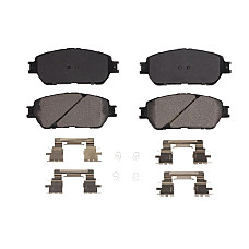 Set placute de frana Fata EN no ECE R90 certification LEXUS ES TOYOTA AVALON SIENNA SOLARA TACOMA 2.4-4.0 09.93-12.15 USA BCD906AT