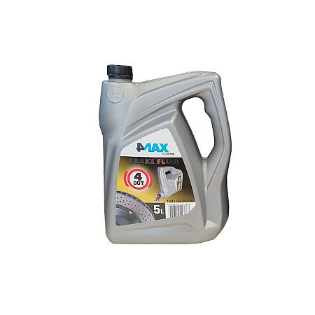 Lichid de frana DOT4 5L [uscat: 232C umed: 155C vascozitate: 1800mm/sec.] SAE J1703 ISO/DIN 4925FMVSS 116 DOT4 PN-C-40005 4MAX 1401-00-0004E