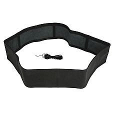 Husa volan Steering wheel cover Steering wheel/Handlebars leather diameter: 42-44cm neagra CARPASSION MMT CP10053