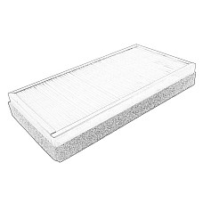 Filtru, aer habitaclu Cabin filter CLAAS OE CLAAS 0011471761-CL