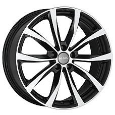 Janta aliaj PKW Verificati kit-ul de montare al jantei 8x18 5x115 CH 702 ET: 40 Janta aluminiu  AUDI 100 C4 CHEVROLET CAPTIVA CRUZE ORLANDO VOLT OPEL AMPERA 12.90- MAK Wolf Oglinda neagra MAK F8080WFBM40UHN
