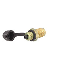 Valva control Conector de control M18x15 exterior M16x15 fir 8x1 cu cizma de cauciuc perete RAUFOSS 623 7227