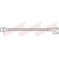 Furtun frana Furtun/conducta de frana flexibil Spate Stanga lungime 316mm M10x1/M10x1 HONDA CIVIC VIII 1.4-2.2D 09.05- QUICK BRAKE QB62.016
