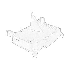 Element de control,incalzire/ventilatie Engine controller housing FORD C-MAX II FOCUS III KUGA II TOURNEO CONNECT V408 NADWOZIE WIELKO 1.0-Electric 04.10- OE FORD 1720891