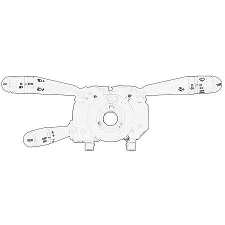 Comutator coloana directie Comutator combinat sub volan Indicatorii control de croaziera lumini stergatoare IVECO DAILY OE IVECO 5801320118