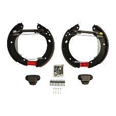 Set saboti frana Set tambur frana sabot cilindru arcuri LAND ROVER FREELANDER I 1.8/2.0D/2.5 02.98-10.06 TRW AUTOMOTIVE GSK1863