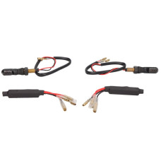 Lumina semnalizare Indicator front/rear L/R lED indicators a set of 2 indicators indicator colour: neagra ATOM 24W OXFORD EL350