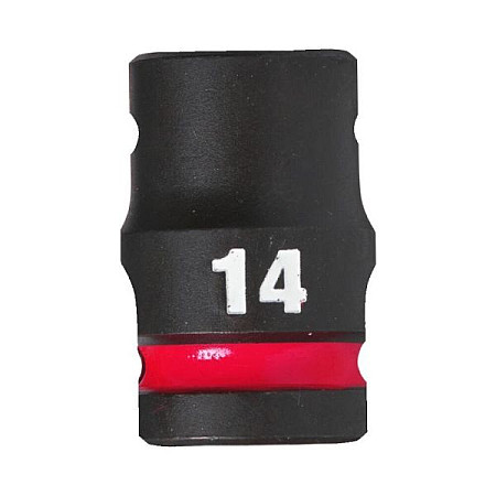 "Tubulare si accesorii Socket impact Hexagonal 1/2"" metric size: 14 mm finish: neagra" MILWAUKEE 4932480308