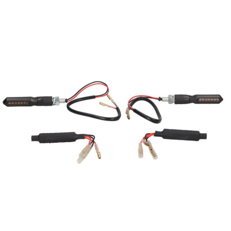 Lumina semnalizare Indicator front/rear L/R lED indicators a set of 2 indicators indicator colour: neagra 24W OXFORD EL362