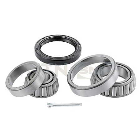 Kit rulmenti roata Kit rulment roata Fata 34x65x18 HYUNDAI H-1 H-1 / STAREX H100 MITSUBISHI DELICA / SPACE GEAR L 300 / DELICA II L 300 III L200 L400 1.6-2.5D 05.80-12.07 SNR R140.34