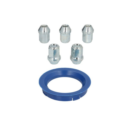 Trusa de montare a jantei de aliaj Fitting kit FZ15 74.1-57.1 N D6 60 cone M12x15 1 kit / 1 wheel - 5 holes ITWHEELS ITW49037