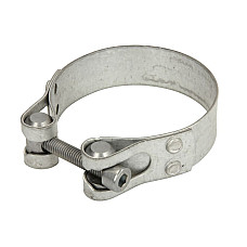 Colier, sistem de esapament Clema de esapament 80mm-80mm aluminiu DAF LF 45 LF 55 BE110C/BE123C/BE99C 01.01- DINEX DIN99877