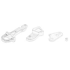 Cirlig ridicare TUZ other suspension elements CHALLENGER MT 525D MT 535D MT 545D MT 425 B MT 445 B MT 455 B MT 475 B MT 525 B MT 545 B MASSEY FERGUSON 5425 5435 5445 5450 5455 5460 5465 OE AGCO 3903957M91-MF