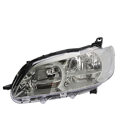 Far Lampa frontala Stanga H1 H7 W5W electric cu motor halogen culoare semnalizator transparent potriveste PEUGEOT 301 1116 VALEO VAL045124
