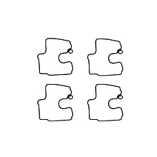 Etansare externa pentru carburator Float chamber gasket quantity per packaging: 4pcs TOURMAX FBG-234