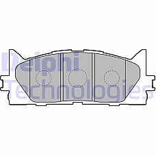 Set placute de frana Fata LEXUS ES TOYOTA AVALON CAMRY 2.0-3.5 01.05- DELPHI LP2169