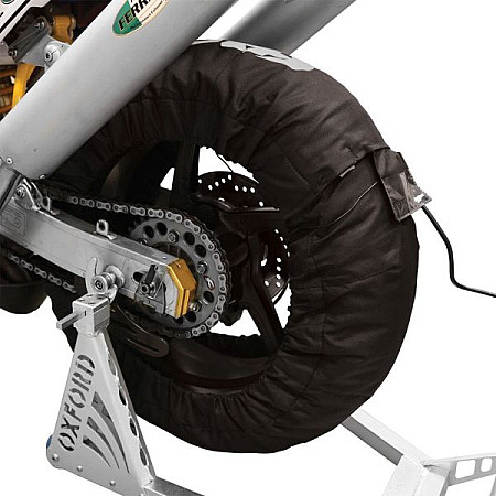 Accesorii moto Paturi incalzire anvelope OXFORD Set ecran LCD 2 roti OX673EU