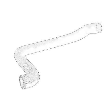 Radiator Furtun Furtun Lichid Racire intre linia de alimentare si schimbatorul de caldura - MERCEDES OM601 OM602 OE MERCEDES 601 203 06 82