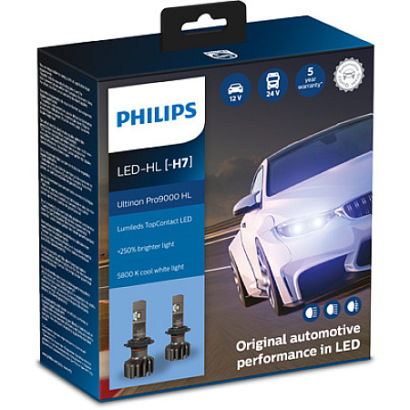 Bec, far faza lunga Bec LED A stabilit 2buc LED 12/24V 18W PX26D Nici o certificare de aprobare Ultinon Pro9000 HL 5800K MERCEDES A W176 B SPORTS TOURER W246 W242 C W205 C T-MODEL S205 03.01- PHILIPS PHI 11972U90CWX2