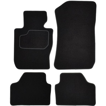 Covoras podea textil Floor mats Velours 4 pcs front/rear set colour neagra BMW X1 E84 09.09-06.15 Off-road / SUV MAMMOOTH MMT A041 BM245 PRM 01