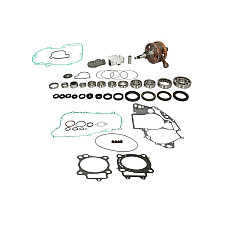 Set reparare de arbore cotit Kit reparatie motor tlok STD un set garnituri cu lagar cutie viteze rulment piston pompa apa si kit HONDA CRF 250 2004 2004 CHEIE RABBIT WR101 019