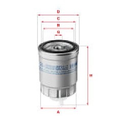 Filtru combustibil SOFIMA S2810NR